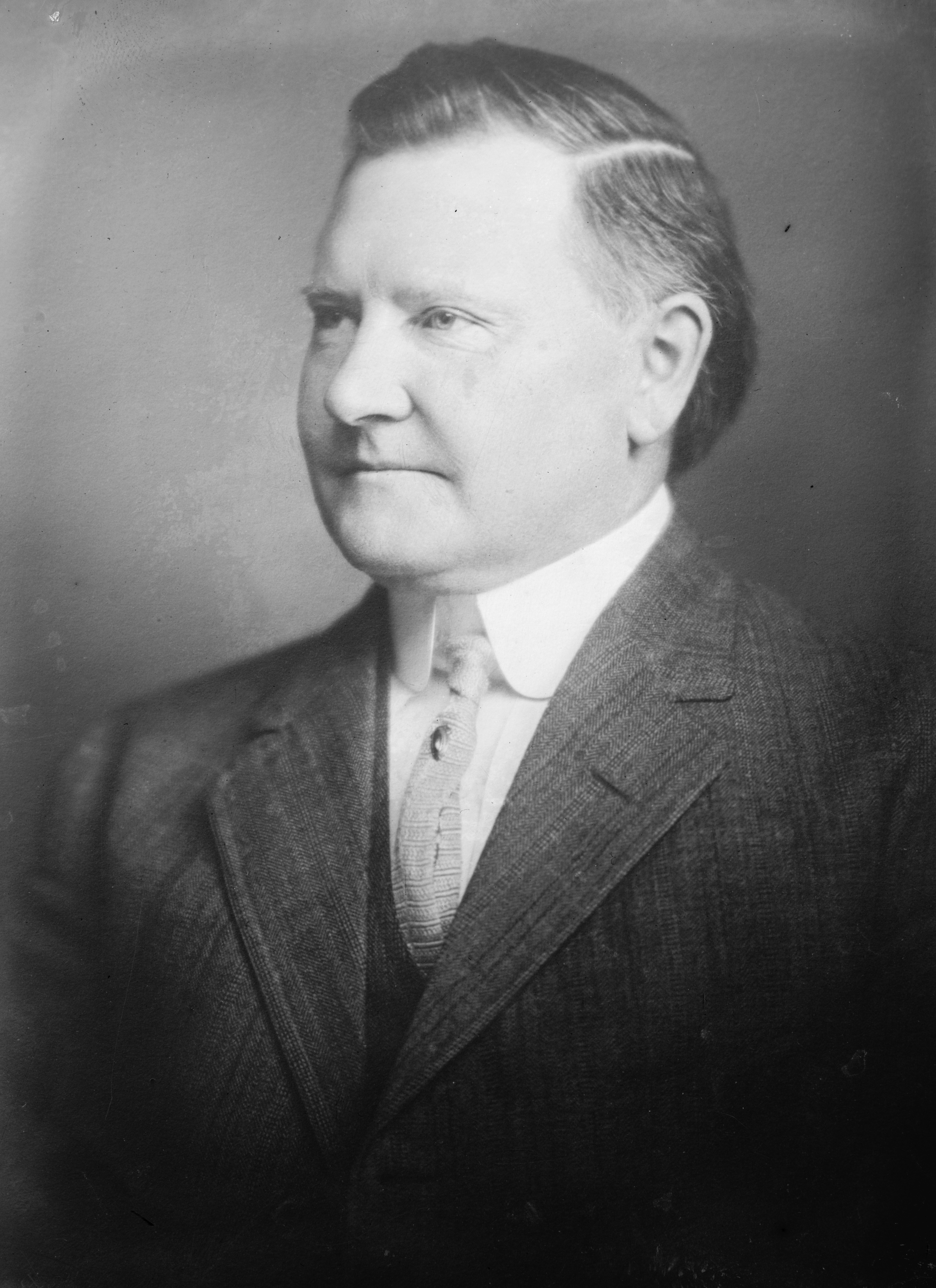 Black-and-white portrait of Herbert J. Webber, circa 1910–1915