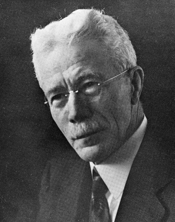 Black-and-white portrait of Walter T. Swingle, circa 1952